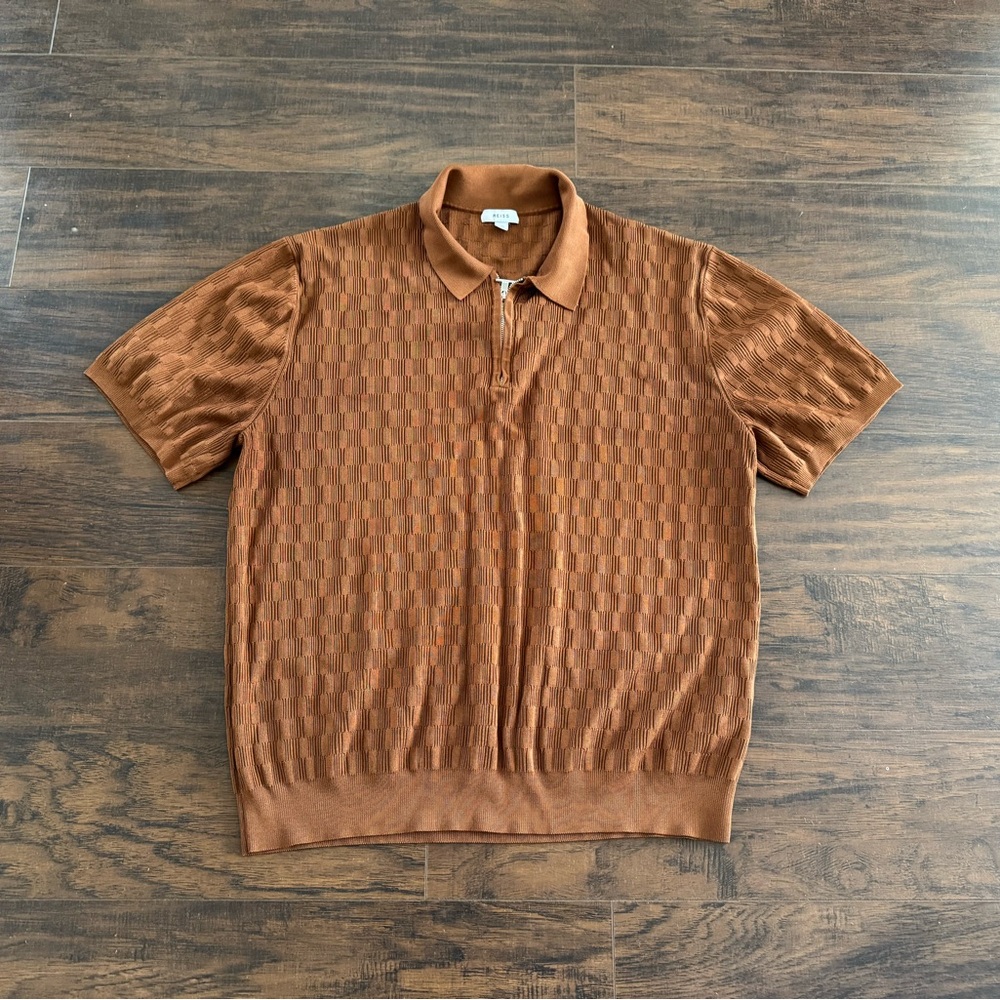 Reiss xxl Men's Brown Polo Shirt